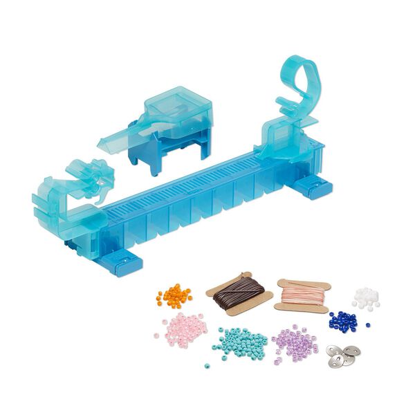 Tying station 1pkg11, plastic, Wrapit Loom™ Professional Series 12x5x3 inch image number 0