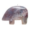 Fancy jasper 1pkg1, half-drilled Zuni-style bear focal natural, 34x23mm-38x31mm image number 1
