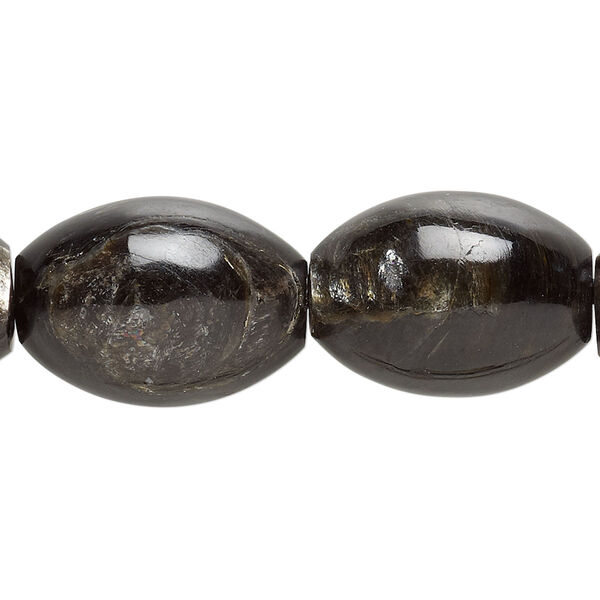 Bead, mica (coated), 20x15mm hand-cut oval, B grade, Mohs hardness 2. Sold per 16-inch strand. image number 0