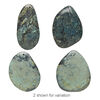 Turquoise 1pkg2, top-drilled freeform focal mix 56x46mm-90x51mm image number 1