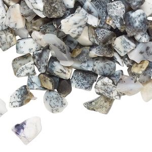 Dendritic opal 1pkg1, undrilled inlay chip natural 2 oz mini