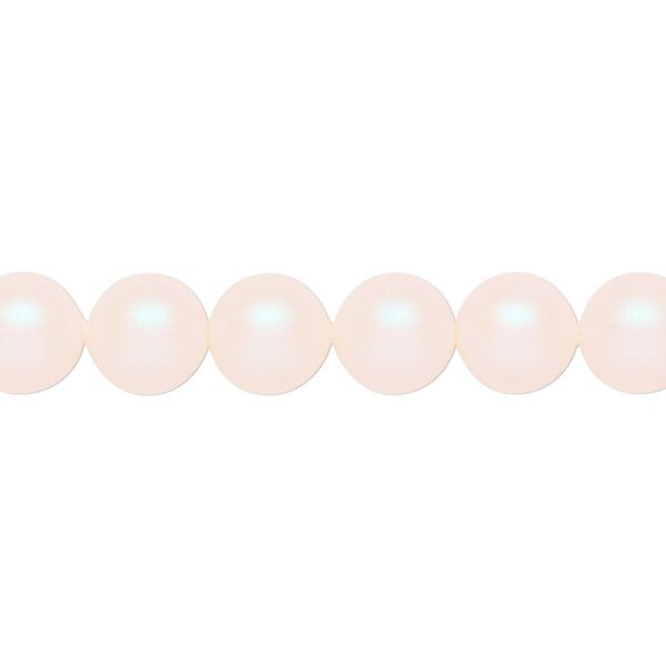 Pearl 50pk pearlescent white, Crystal Passions® 8mm round 5810 image number 0