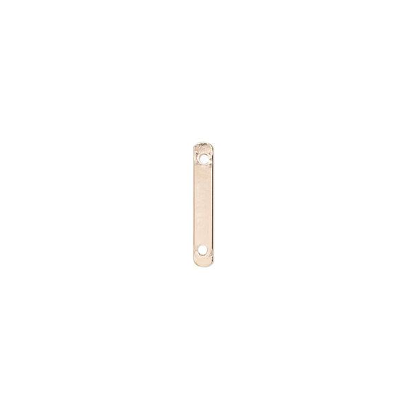 Link, 14Kt rose gold-filled, 13x2mm bar. Sold per pkg of 6. image number 0