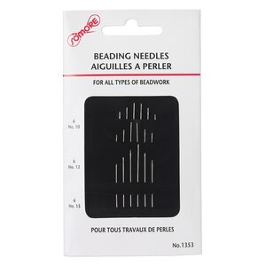 Needle mix, carbon steel, 0.46mm / 0.36mm / 0.43mm, 1-5/8 inches / 2 inches / 2-3/16 inches. Sold per pkg of 18.