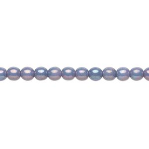 Bead, Czech glass druk, opaque light blue half-coated nebula, 4mm round. Sold per 15-1/2" to 16" strand.