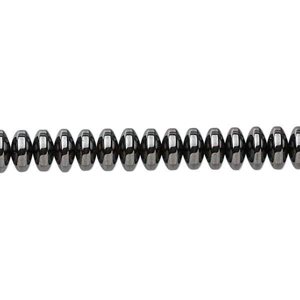 Bead, Hemalyke™ (man-made), 6x3mm rondelle. Sold per 15-1/2" to 16" strand. image number 0