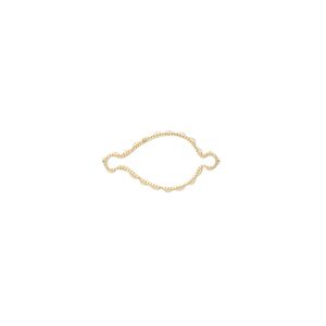 Link, Wrap-Tite®, 14Kt gold-filled, 10x7mm fancy pear setting. Sold per pkg of 2.