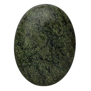 Russian serpentine 1pkg1, calibrated oval cab natural 40x30mm