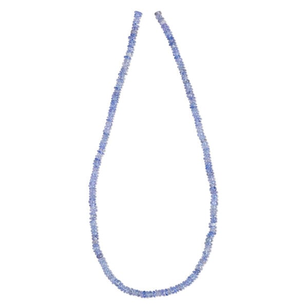 Tanzanite 1pkg1, hand-cut rondelle bead, 12 inch 3x1mm-5x4mm image number 2