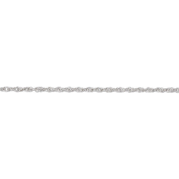 Chain, Gossamer™, sterling silver, 1mm triple rope. Sold per 50-foot spool. image number 0