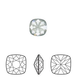 Fancy stone 144pk crystal agave ignite LacquerPRO, Swarovski® 10mm cushion 4470