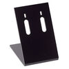 Display, earring, acrylic, black, 3 x 2 x 2-1/2 inches. Sold per pkg of 2. image number 0