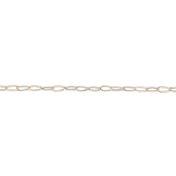 Chain, Gossamer™, 14Kt gold, 0.7mm add-a-bead. Sold per pkg of 5 feet. image number 0