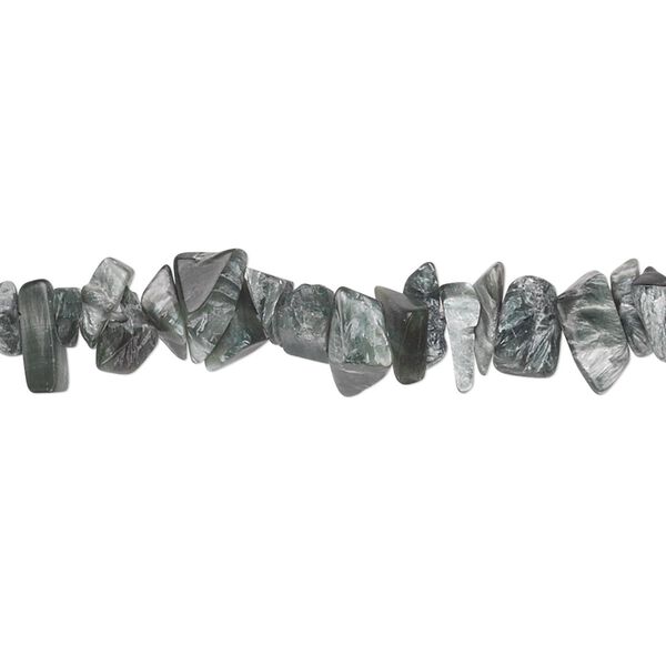 Seraphinite 1pkg1, chip bead natural 34 inch small image number 0