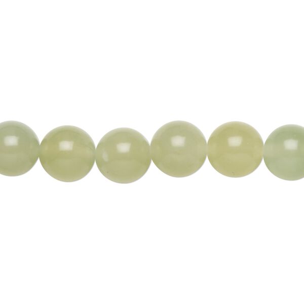 Sea green new "jade" 1pkg1, round bead natural 15.5-16 inch 8mm image number 0