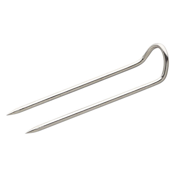 U-pin, steel, 22x6mm. Sold per pkg of 1,000. image number 1