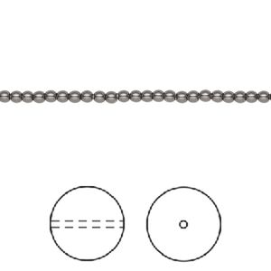 Pearl 1000pk black, Swarovski® 2mm round 5810