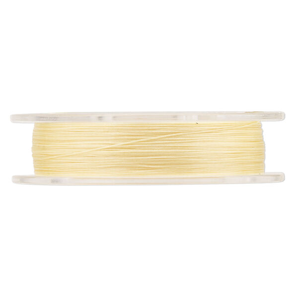 Thread, One-G™, nylon, pkg/125 yards, light yellow, size 0. image number 1