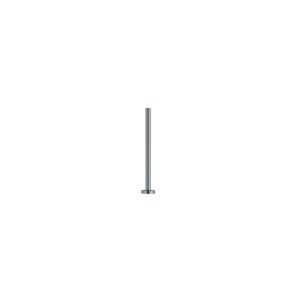 Head pin, gunmetal-plated brass, 1-1/2 inches, 21 gauge. Sold per pkg of 500.