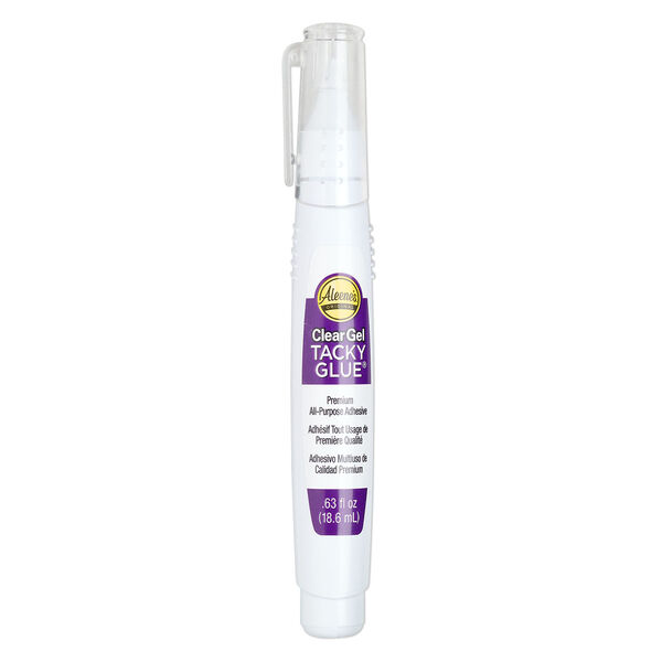 Adhesive 1pkg2, Aleene's® Clear Gel Tacky Glue® pens. Sold per pkg of (2) 0.63 fl oz pens. image number 0