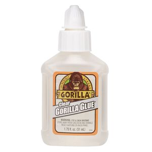 Adhesive, GORILLA™ Glue, clear. Sold per 1.75-fluid ounce bottle.