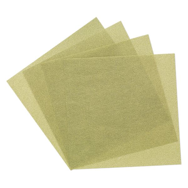 3M&trade; Wetordry&trade; Polishing Paper, silicon carbide, green, 400 grit, 5x5-inch square. Sold per pkg of 4. image number 0