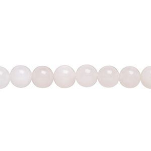 Rose quartz 1pkg1, round bead natural 15.5-16 inch 6mm