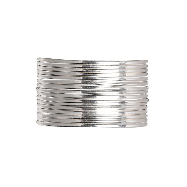 Wire, sterling silver, dead-soft, round, 16 gauge. Sold per pkg of 5 feet. image number 0