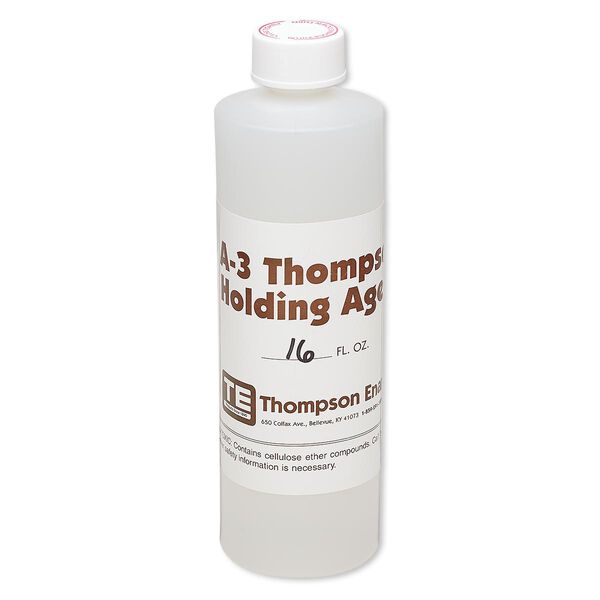 Holding medium, Thompson Enamel A-2 Thompson Holding Agent, pkg/16-ounce bottle. image number 0