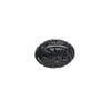 Jet 1pkg1, hand-carved oval bead natural 15x11mm image number 0