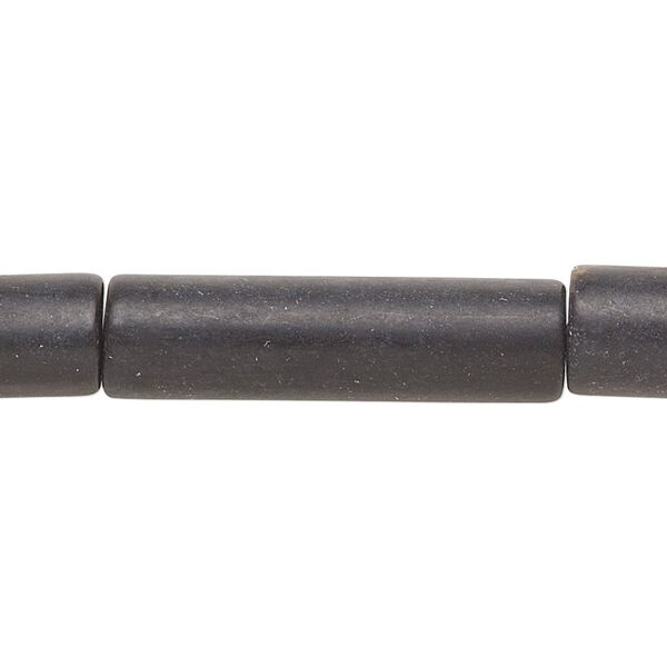 Blackstone 1pkg1, round tube bead 15 inch 30x8mm-32x9mm image number 0