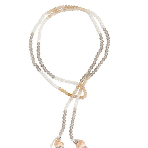 Multi-moonstone 1pkg1, hand-cut faceted round bead natural 15.5-16 inch 2mm image number 0