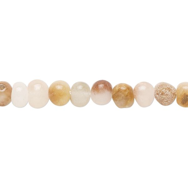 Bead, multi-agate (natural/heated), 5x3mm-7x6mm hand-cut rondelle, C grade, Mohs hardness 6-1/2 to 7. Sold per 14-inch strand, approximately 75 beads. image number 0