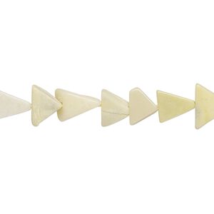 Peridot "jasper" 1pkg1, hand-cut flat triangle bead natural 13 inch 6x6x5mm-11x11x7mm