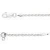 Sterling silver 1pkg1, French rope chain 16 inch / ball / closed loop 2mm / 5mm image number 0