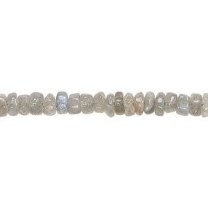 Labradorite 1pkg1, hand-cut tumbled faceted rondelle bead natural 13 inch 4x2mm-6x3mm