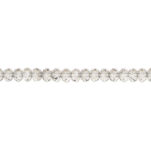 Bead 1pkg720 crystal urban grey, Swarovski&reg;, 4x3mm rondelle 5040 image number 0