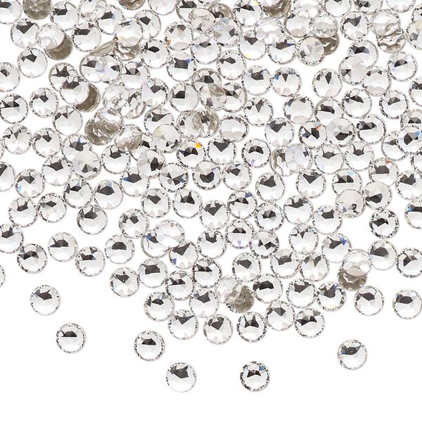 Round stone 144pk crystal foil back, Crystal Passions® 3mm light round PP24 1098 image number 0