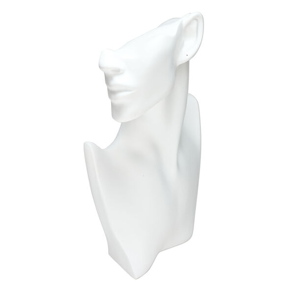 Display, Venus figure, acrylic, opaque white, 12 x 8-1/2 x 2-1/2 inches. Sold individually. image number 1