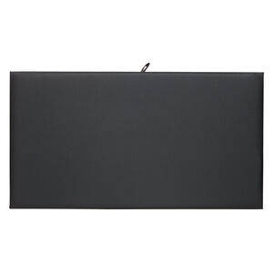 Display pad, leatherette, black, 14 x 7-1/2 x 1/4 inches. Sold individually.