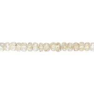 Multi-beryl 1pkg1, hand-cut faceted rondelle bead 15 inch 4x2mm-5x3mm