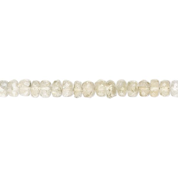 Multi-beryl 1pkg1, hand-cut faceted rondelle bead 15 inch 4x2mm-5x3mm image number 0