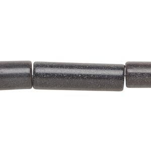 Blackstone 1pkg1, round tube bead 15 inch 24x7mm-27x9mm