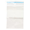 Bag, Tite-Lip™, plastic, blue and clear, 3-1/2x2-1/4" top zip. Sold per pkg of 100. image number 1