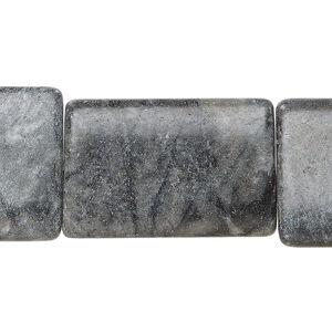 Picasso marble 1pkg1, flat rectangle bead natural, 15 inch 28x19mm-29x22mm
