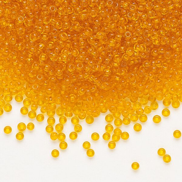 Seed bead, Preciosa Ornela Czech glass, pkg/500g, #11 rocaille, transparent hyacinth, (80060). image number 0