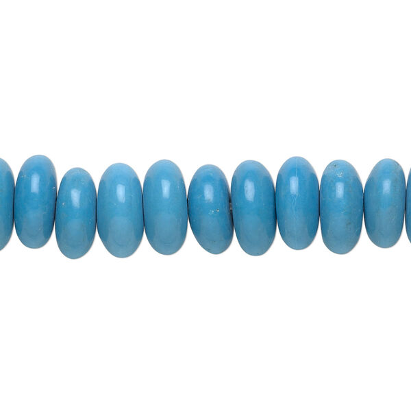 Magnesite 1pkg1, rondelle bead 15.5-16 inch 10x5mm image number 0