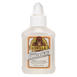 Adhesive 1pkg1 GORILLA&reg; Glue, clear, 1.75 fl oz.