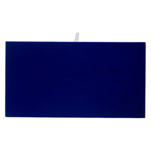 Tray insert, velveteen, royal blue, 14 x 7-3/4 inch pad. Sold individually.