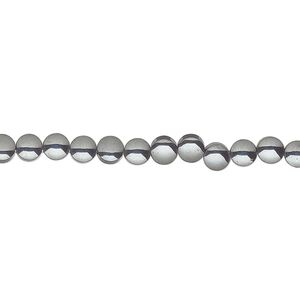 Hemalyke™ 1pkg1, flat round bead 15.5-16 inch 4mm